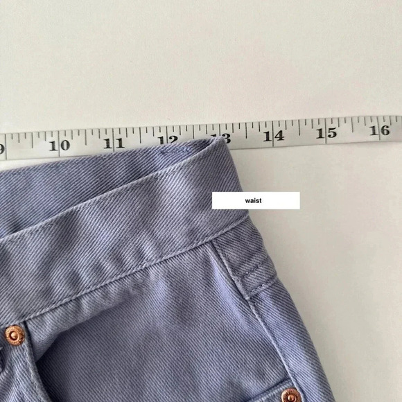 Vintage 90s NY Jeans Womens 6 Mom Easy Fit Faded Purple High Rise Tapered Denim - Picture 10 of 15